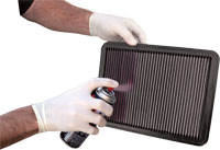 Limpeza de filtros de ar Lavaveis e Reutilizaveis (esportivos)